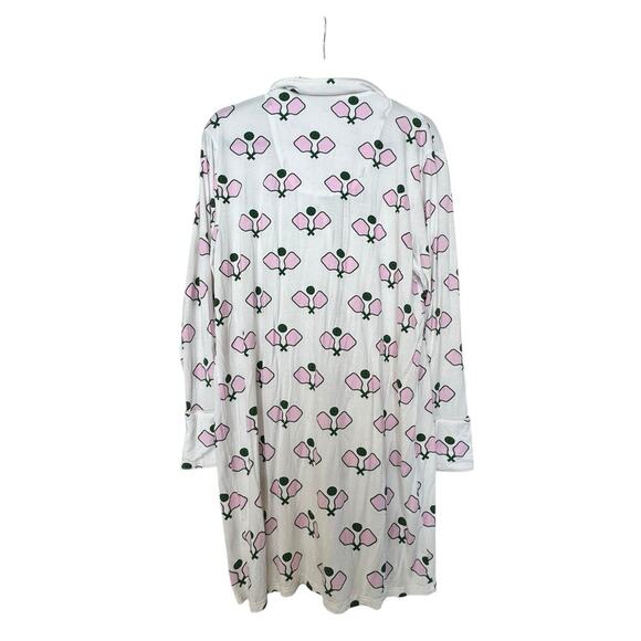 Pickle Ball PJ's Mark & Graham Toss Designs Women's Soft Luxurious Pajamas L/XL - Picture 8 of 9